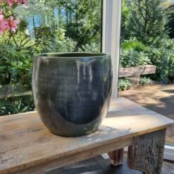 Mica Decorations Lester Bloempot - H31 X Ø33 Cm - Terracotta - Groen 21 Mica Decorations Lester Bloempot - H31 X Ø33 Cm - Terracotta - Groen -Tuinwinkel Voor Buitenartikelen 1200x1200 1266