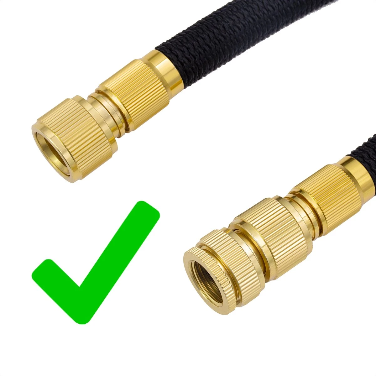 In Round Flexibele Tuinslang – 22,5 Meter – Sproeikop, Tuinslanghouder 5 In Round Flexibele Tuinslang – 22,5 Meter – Sproeikop, Tuinslanghouder - Afbeelding 5