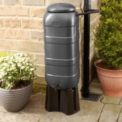 Harcostar Rainsaver Regenton 100 Liter | Plastic Regenwaterton Antraciet -Tuinwinkel Voor Buitenartikelen 1200x1200 140