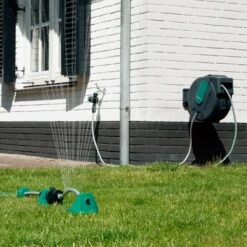 VONROC Automatische Slanghaspel – Incl. 25m Tuinslang, Aansluitslang, Spuitstuk, Koppelingen & Kraanaansluiting -Tuinwinkel Voor Buitenartikelen 1200x1200 195