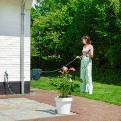 VONROC Automatische Slanghaspel – Incl. 25m Tuinslang, Aansluitslang, Spuitstuk, Koppelingen & Kraanaansluiting -Tuinwinkel Voor Buitenartikelen 1200x1200 196
