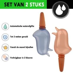 Waterdruppelaar Voor Planten 2 Stuks - Waterbol Kamerplanten - Automatisch Watergeefsysteem - Vogel - Roze -Tuinwinkel Voor Buitenartikelen 1200x1200 396