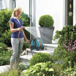GARDENA Classic Slanghouder 50 - Geschikt Voor 50 M Ø13 Mm / 40 M Ø15 Mm / 30 M Ø19 Mm Slang -Tuinwinkel Voor Buitenartikelen 1200x1200 428