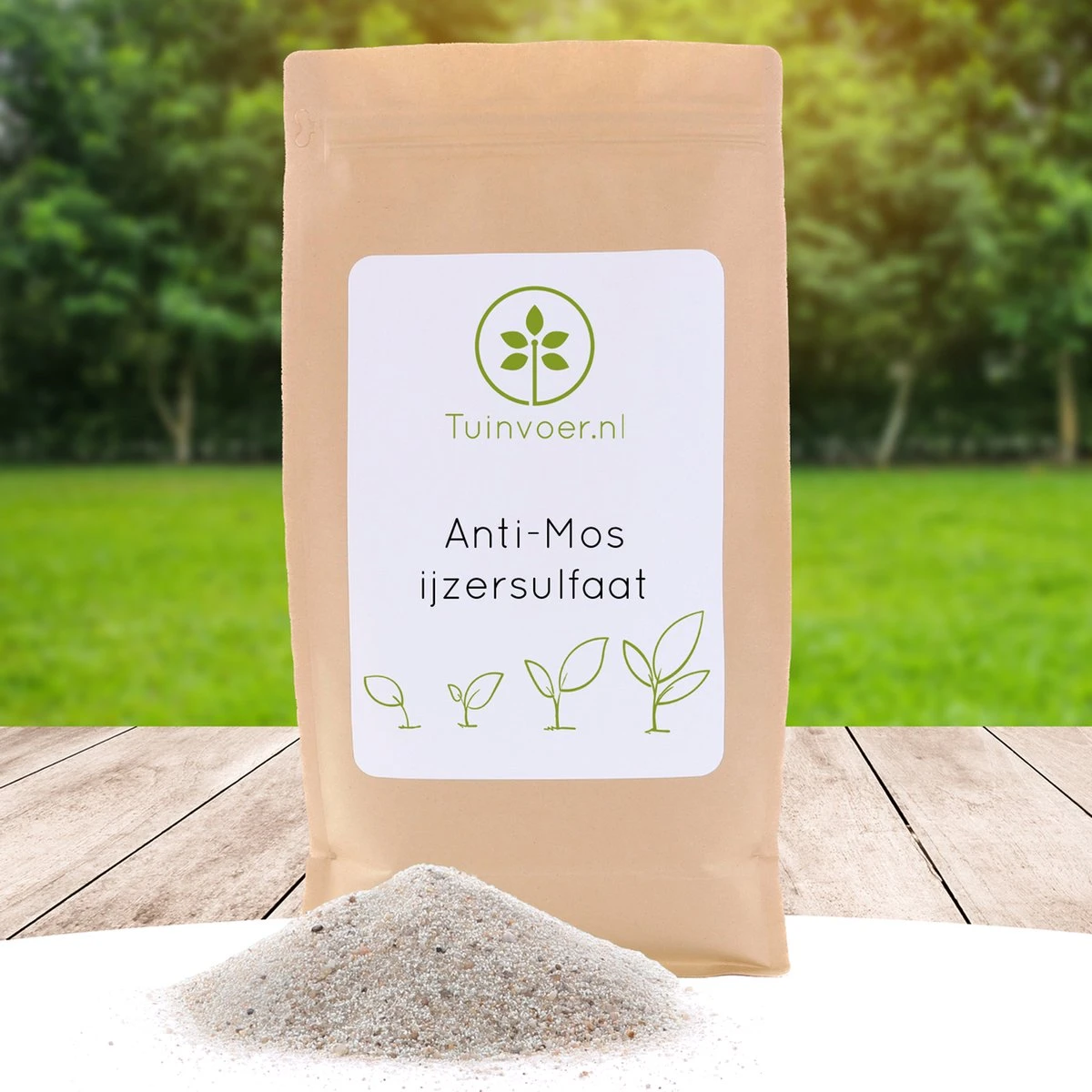 Anti Mos Ijzersulfaat - Dood Het Mos In Uw Gazon En Bevordert De Diepgroene Kleur - 6kg - 100m² - Direct En Gemakkelijk Te Strooien - Gazonmest - Mos Bestrijding - Hersluitbare Verpakking 1 Anti Mos Ijzersulfaat - Dood Het Mos In Uw Gazon En Bevordert De Diepgroene Kleur - 6kg - 100m² - Direct En Gemakkelijk Te Strooien - Gazonmest - Mos Bestrijding - Hersluitbare Verpakking