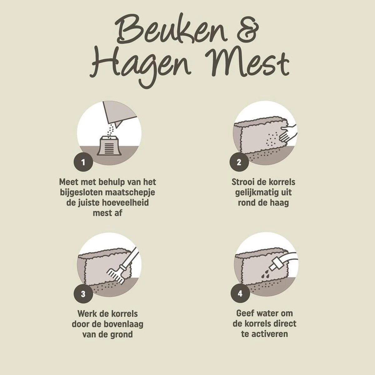 Pokon Beuken & Hagen Mest - 2,5kg - Meststof - 3-in-1 Werking 3 Pokon Beuken & Hagen Mest - 2,5kg - Meststof - 3-in-1 Werking - Afbeelding 3