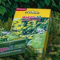 ECOstyle Hagen-AZ Organische Haag Meststof - Tuinmest Voor Diepgroen Blad - Nieuwe & Bestaande Beplanting - 30 M Haag - 1,6 KG -Tuinwinkel Voor Buitenartikelen 1200x1200 736