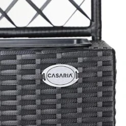 Casaria Polyrattan Plantenbak - Met Klimoprek - 3 Bakken Zwart 19 Casaria Polyrattan Plantenbak - Met Klimoprek - 3 Bakken Zwart -Tuinwinkel Voor Buitenartikelen 1200x1200 777