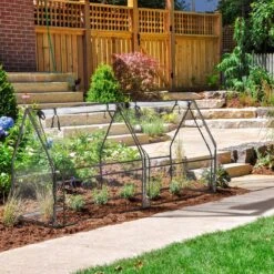 Relaxdays Kweekkas Pvc Met 2 Deuren - Lage Foliekas - Kleine Tuinkas - Plantenkas Tuin -Tuinwinkel Voor Buitenartikelen 1200x1200 789