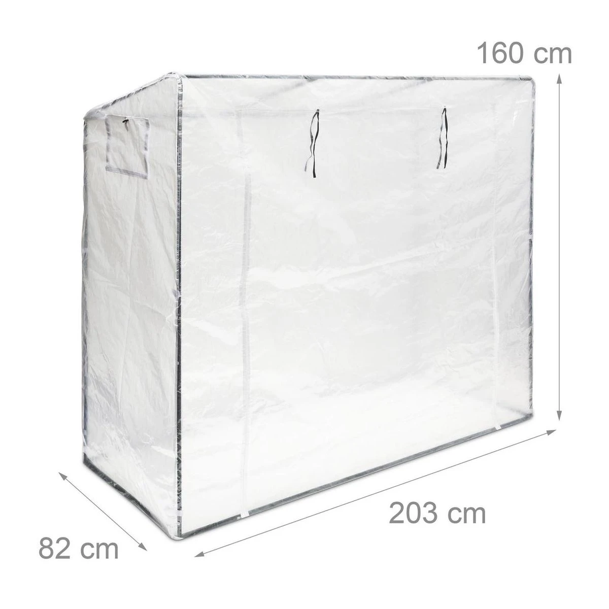 Relaxdays Tomatenkas XL - Met Schuin Dak - Kweekkas Voor Tomaten - Plastic Serre 2 Relaxdays Tomatenkas XL - Met Schuin Dak - Kweekkas Voor Tomaten - Plastic Serre - Afbeelding 2