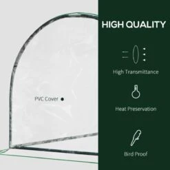 Tunnelkas - Tuinkas - Kweekkas - Broeikas - Kweektent - Kas - 200 X 100 X 80 Cm - Transparant 13 Tunnelkas - Tuinkas - Kweekkas - Broeikas - Kweektent - Kas - 200 X 100 X 80 Cm - Transparant -Tuinwinkel Voor Buitenartikelen 1200x1200 811