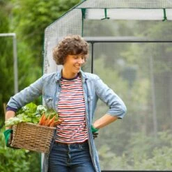 Relaxdays Tuinkas - 2 M² - Kweekkas Tuin - Grote Foliekas - 4 Ramen - Plantenkas Tomaten -Tuinwinkel Voor Buitenartikelen 1200x1200 833