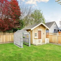 Relaxdays Tuinkas - 2 M² - Kweekkas Tuin - Grote Foliekas - 4 Ramen - Plantenkas Tomaten -Tuinwinkel Voor Buitenartikelen 1200x1200 834