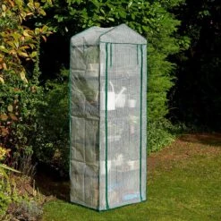 Bramble - Tuinkassen - 5 Lagen - Miniserre - Draadplanken - Gemakkelijk Te Monteren - 69 X 49 X 193 Cm -Tuinwinkel Voor Buitenartikelen 1200x1200 844