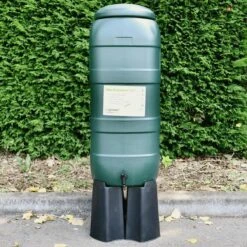 Regenton Rainsaver Groen 100 Liter + Voet -Tuinwinkel Voor Buitenartikelen 1200x1200 85