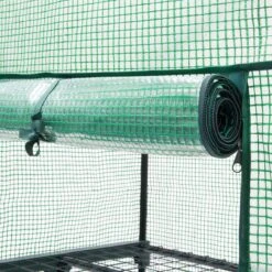 Relaxdays Kas Met Wielen - Tuinkas 3 Etages - Broeikas Kweekkas Tuin / Balkon 130 Cm Hoog - PE -Tuinwinkel Voor Buitenartikelen 1200x1200 859