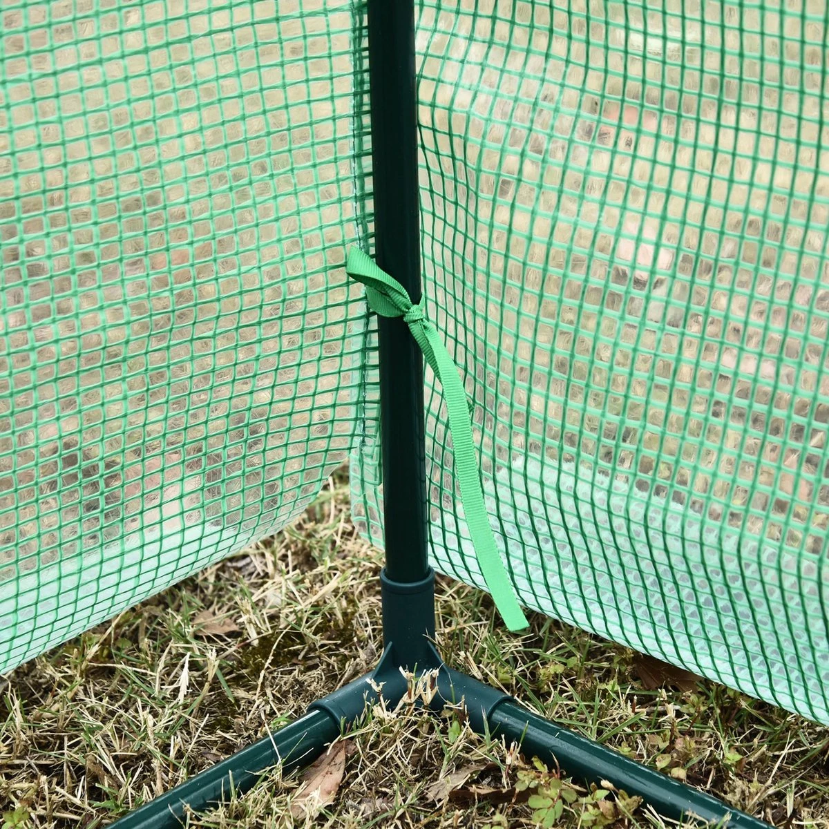 Merkloos Kweekkas - Tuinkas - Foliekas - Folie Kas - Broeikas - Kweektent - Plantenkas - Met Schappen - 143 X 73 X 195 Cm - Groen 2 Merkloos Kweekkas - Tuinkas - Foliekas - Folie Kas - Broeikas - Kweektent - Plantenkas - Met Schappen - 143 X 73 X 195 Cm - Groen - Afbeelding 2