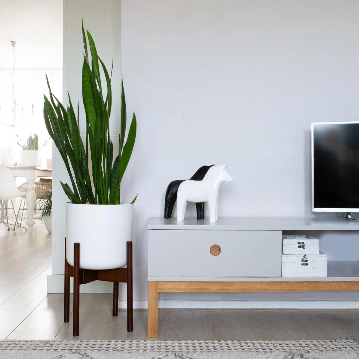 LifeGoods Planten Standaard - Uitschuifbare Bloempothouder - 20 Tot 30 Cm - Donker Bamboe 5 LifeGoods Planten Standaard - Uitschuifbare Bloempothouder - 20 Tot 30 Cm - Donker Bamboe - Afbeelding 5