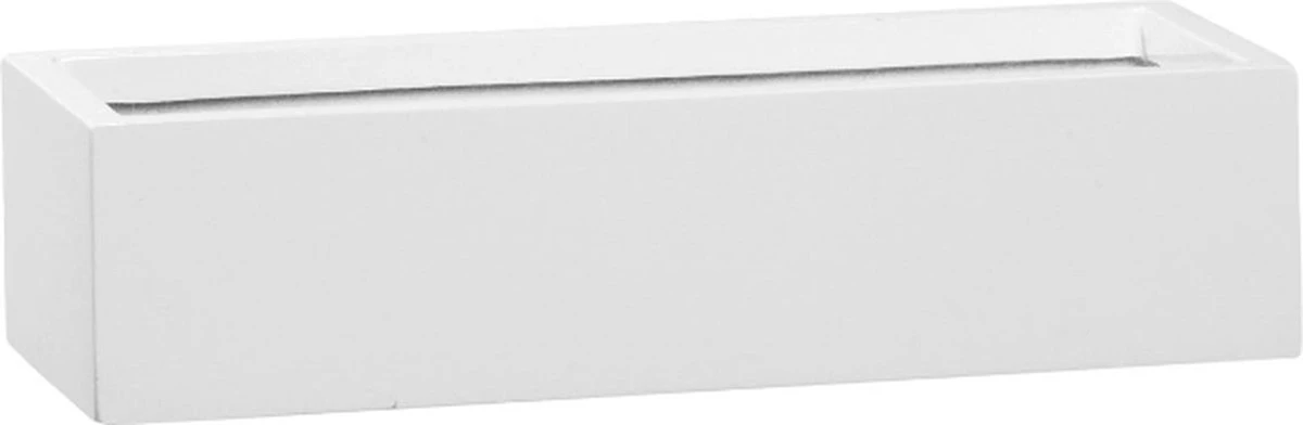 Langwerpige Witte Bloempot Van Naturn Living | Plantenbak | Bloempotten Voor Binnen En Buiten | Wit 4 Langwerpige Witte Bloempot Van Naturn Living | Plantenbak | Bloempotten Voor Binnen En Buiten | Wit - Afbeelding 4