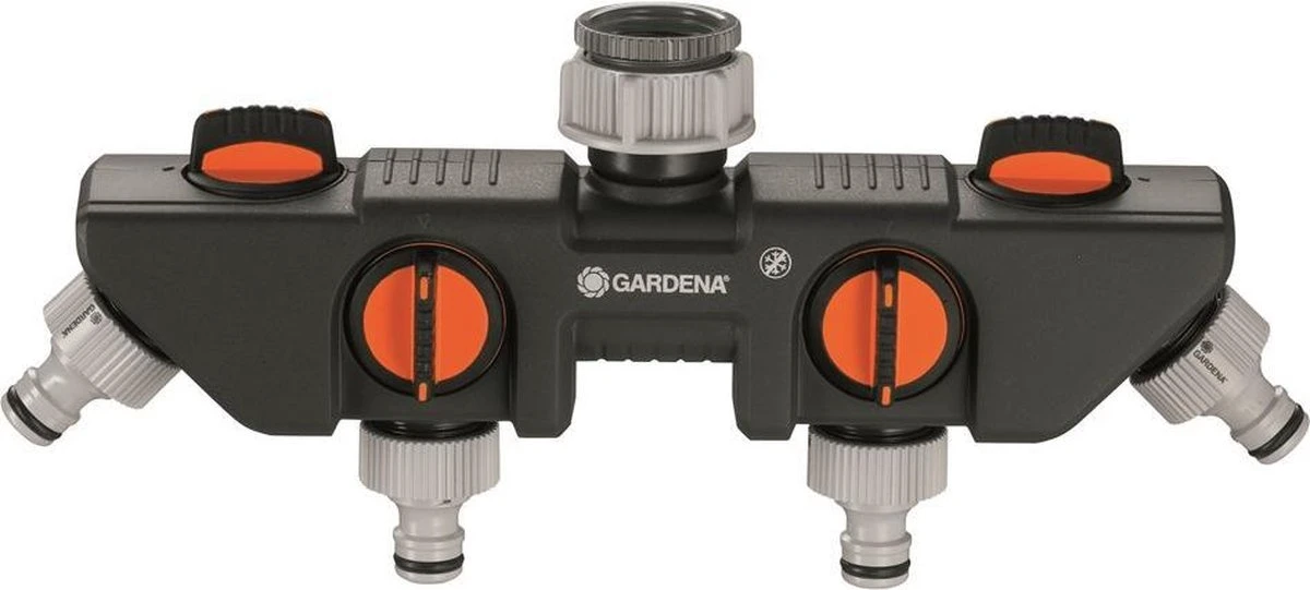 GARDENA - Waterverdeler - Slangkoppeling - 4 Uitgangen 11 GARDENA - Waterverdeler - Slangkoppeling - 4 Uitgangen - Afbeelding 11