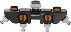 GARDENA - Waterverdeler - Slangkoppeling - 4 Uitgangen 25 GARDENA - Waterverdeler - Slangkoppeling - 4 Uitgangen -Tuinwinkel Voor Buitenartikelen 1200x542