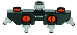 GARDENA - Waterverdeler - Slangkoppeling - 4 Uitgangen 21 GARDENA - Waterverdeler - Slangkoppeling - 4 Uitgangen -Tuinwinkel Voor Buitenartikelen 1200x552