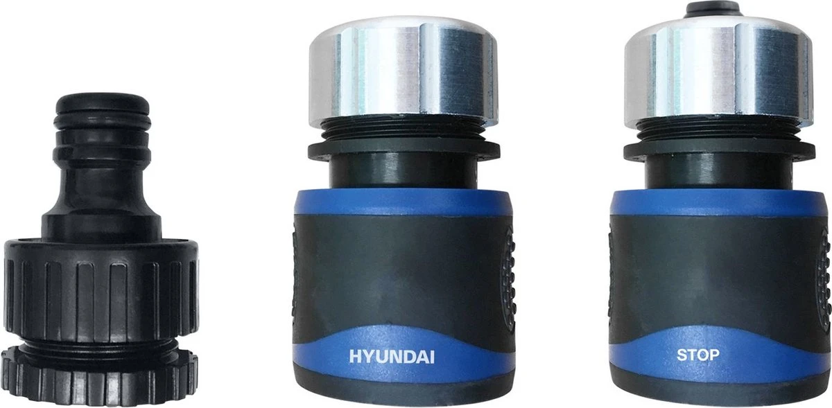 Hyundai Sproeiset Deluxe 4-delig - Geschikt Voor 13 Mm (1/2) En 15 Mm (5/8) - Ergonomische Design - Roestvrij Staal 2 Hyundai Sproeiset Deluxe 4-delig - Geschikt Voor 13 Mm (1/2) En 15 Mm (5/8) - Ergonomische Design - Roestvrij Staal - Afbeelding 2