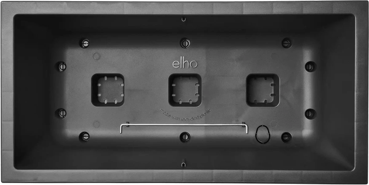 Elho Vivo Next Lang 60 - Bloempot Voor Binnen & Buiten - Ø 59.0 X H 29.2 Cm - Zwart/Living Black 11 Elho Vivo Next Lang 60 - Bloempot Voor Binnen & Buiten - Ø 59.0 X H 29.2 Cm - Zwart/Living Black - Afbeelding 11