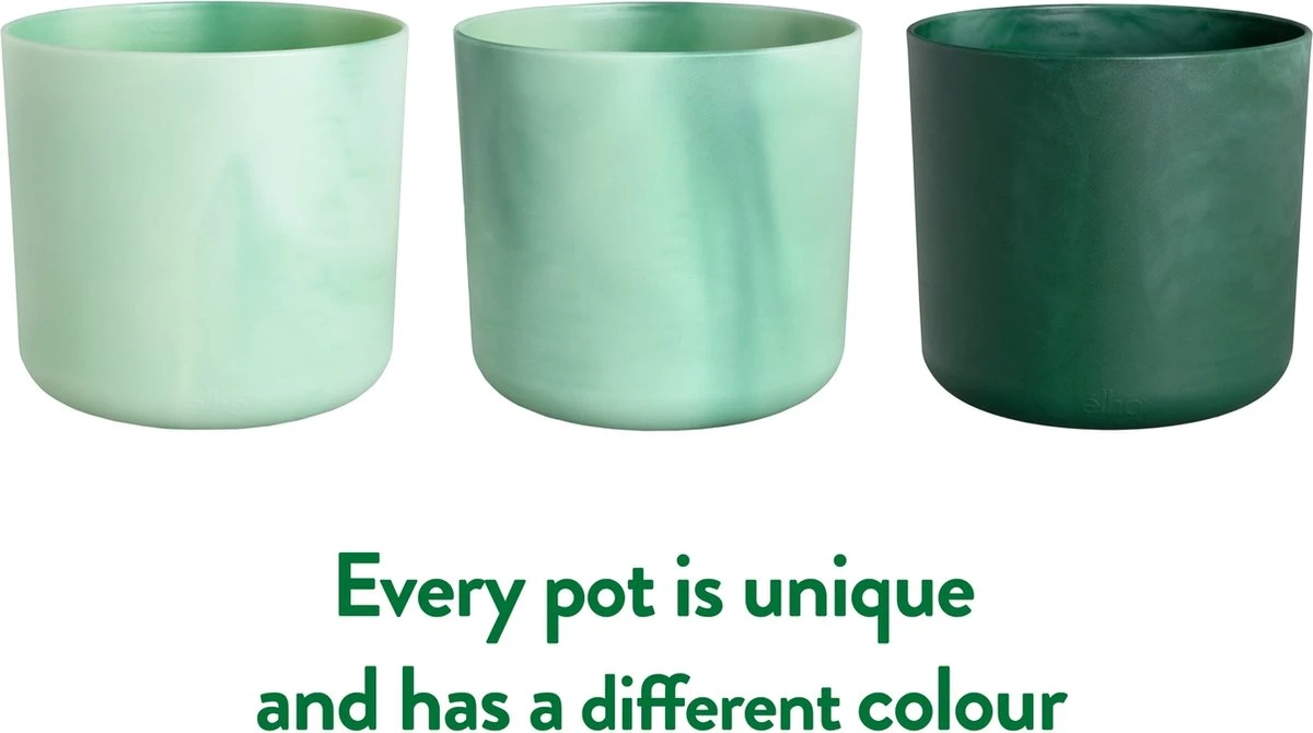 Elho The Ocean Collection Round 22cm - Bloempot Voor Binnen - 100% Gerecycled Materiaal - Gemaakt Met Zeeafval - Ø 22.3 X H 20.4 Cm - Pacifisch Groen 10 Elho The Ocean Collection Round 22cm - Bloempot Voor Binnen - 100% Gerecycled Materiaal - Gemaakt Met Zeeafval - Ø 22.3 X H 20.4 Cm - Pacifisch Groen - Afbeelding 10