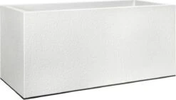 Elho Vivo Structure Finish Lang 90 - Plantenbak Voor Binnen & Buiten - Ø 88 X H 41 - Wit -Tuinwinkel Voor Buitenartikelen 1200x680