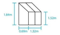 Royal Well Wall Garden 42 Muurkas Glas Groen -Tuinwinkel Voor Buitenartikelen 1200x697 1