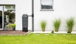 Regenton Rainsaver - Antraciet 100 L + Voet + Vulautomaat -Tuinwinkel Voor Buitenartikelen 1200x703 1