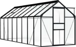 VidaXL Broeikas 1,33 M² Aluminium Antracietkleurig -Tuinwinkel Voor Buitenartikelen 1200x739 2