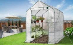 Gardebruk Kweekkas 2m² - 8 Legplanken & 4 Ramen - 195x143x143 Cm -Tuinwinkel Voor Buitenartikelen 1200x742 2