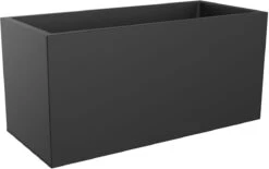 Elho Vivo Matt Finish Lang Wielen 90 - Grote Staande Plantenbak Voor Binnen & Buiten - Gemaakt Van Gereycled Plastic - L 39 X W 88 X H 41 Cm - Zwart -Tuinwinkel Voor Buitenartikelen 1200x751 4