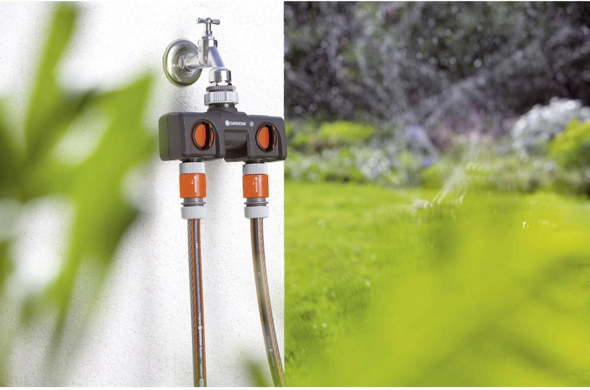 GARDENA - Waterverdeler - Slangkoppeling - 26.5 Mm 2 GARDENA - Waterverdeler - Slangkoppeling - 26.5 Mm - Afbeelding 2