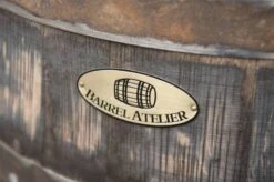 BarrelAtelier - Regenton Whisky Los Deksel, 190L, Gat Vulautomaat, Handvat, Messing Logo En Kraan / Best Verkochte Regenton 2021 /2022 !! -Tuinwinkel Voor Buitenartikelen 1200x798 2