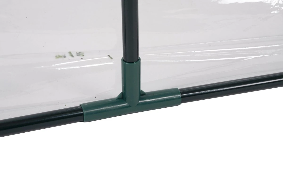 Kinzo Garden Broeikas - Tunnelkas - Met Rits - Staal - 130x60x50cm 6 Kinzo Garden Broeikas - Tunnelkas - Met Rits - Staal - 130x60x50cm - Afbeelding 6