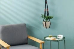 4 Stuks Zwarte Macrame Plantenhangers - Boho Handgeweven Katoen Hangpot Voor Binnen/Buiten - Hangende Bloempot Met Kralen - Macramé Touw/Koord Hangplant Houder - Bohemian Wandhanger Decoratie - Plant Hanger - Verticale Tuin Bloempothouder Planthanger 19 4 Stuks Zwarte Macrame Plantenhangers - Boho Handgeweven Katoen Hangpot Voor Binnen/Buiten - Hangende Bloempot Met Kralen - Macramé Touw/Koord Hangplant Houder - Bohemian Wandhanger Decoratie - Plant Hanger - Verticale Tuin Bloempothouder Planthanger -Tuinwinkel Voor Buitenartikelen 1200x800 145