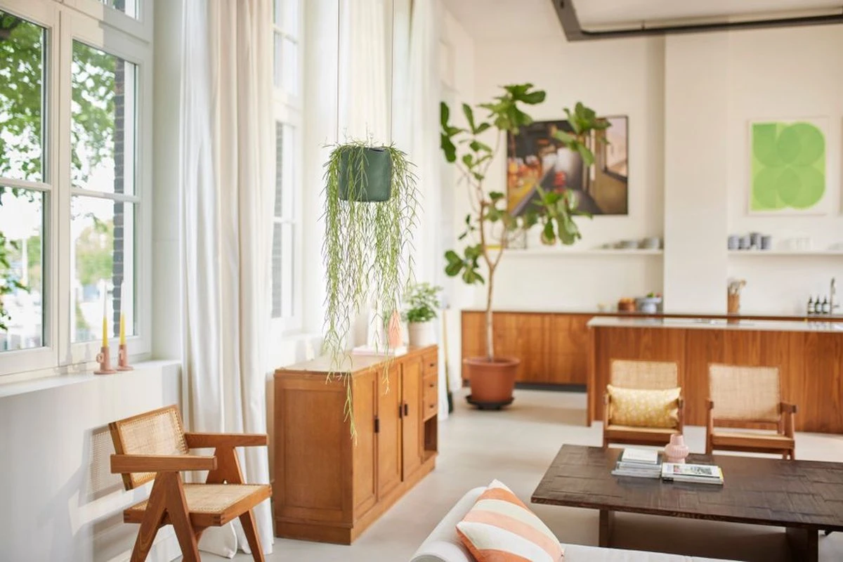 Elho B.for Swing 18 Hangpot - Bloempot Voor Binnen - Ø 18.0 X H 16.5 Cm - Groen/Blad Groen 7 Elho B.for Swing 18 Hangpot - Bloempot Voor Binnen - Ø 18.0 X H 16.5 Cm - Groen/Blad Groen - Afbeelding 7