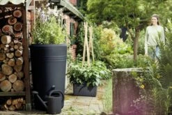 Elho Green Basics Regenton - Regenton - Living Black - Buiten - 200 Liter -Tuinwinkel Voor Buitenartikelen 1200x800 96