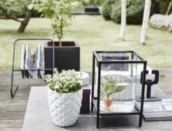 Capi Europe - Bloempot Vierkant Smooth NL - 40x40x40 - Zwart - Voor Binnen En Buiten - KBL903 -Tuinwinkel Voor Buitenartikelen 1200x915 1