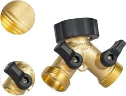 Sens Design Waterverdeler 2-weg – Messing – Past Op Europese Kranen -Tuinwinkel Voor Buitenartikelen 1200x920