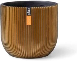 Capi Europe - Bloempot Bol Groove XL - 33x35 - Goud - Bloempot Voor Binnen - Opening ⌀28 - GVGB932 14 Capi Europe - Bloempot Bol Groove XL - 33x35 - Goud - Bloempot Voor Binnen - Opening ⌀28 - GVGB932 -Tuinwinkel Voor Buitenartikelen 1200x947 2