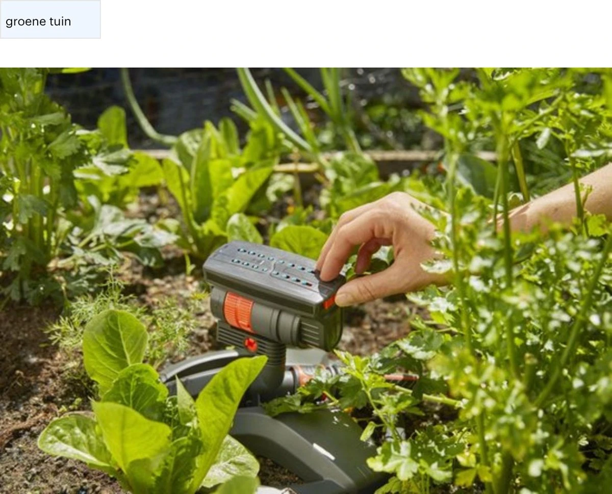 GARDENA - Zwenksproeier AquaZoom Compact - Tuinsproeier - 9 Tot 216 M² 2 GARDENA - Zwenksproeier AquaZoom Compact - Tuinsproeier - 9 Tot 216 M² - Afbeelding 2