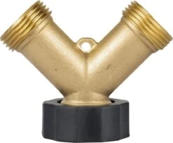 Sens Design Waterverdeler 2-weg – Messing – Past Op Europese Kranen -Tuinwinkel Voor Buitenartikelen 1200x991