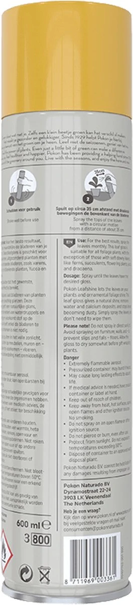 Pokon Bladglans 600ml 4 Pokon Bladglans 600ml - Afbeelding 4