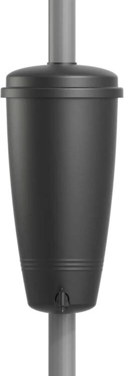 Elho Green Basics Rain Catcher 33 - Regenton Voor Balkonbuiten - Ø 33.5 X H 73.5 Cm - Zwart/Living Black -Tuinwinkel Voor Buitenartikelen 396x1200