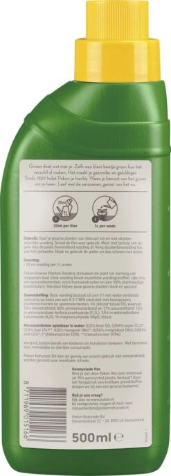 Pokon Groene Planten Voeding - 500ml - Plantenvoeding - 20ml Per 1L Water 9 Pokon Groene Planten Voeding - 500ml - Plantenvoeding - 20ml Per 1L Water -Tuinwinkel Voor Buitenartikelen 433x1200 4