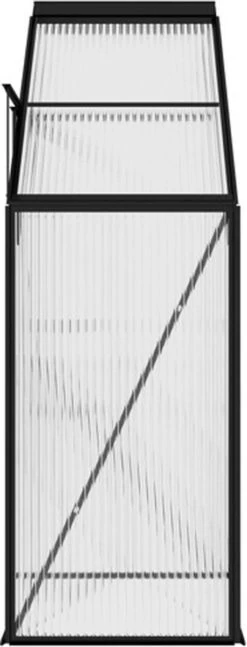 VidaXL Broeikas 1,38 M² Aluminium Antracietkleurig -Tuinwinkel Voor Buitenartikelen 458x1200 1