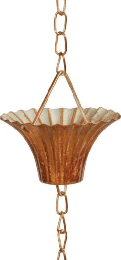 Esschert Design Regenketting 254 Cm Staal Koper 8 Esschert Design Regenketting 254 Cm Staal Koper -Tuinwinkel Voor Buitenartikelen 557x1200 1